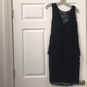 Stunning Eliza J. peplum lace dress!